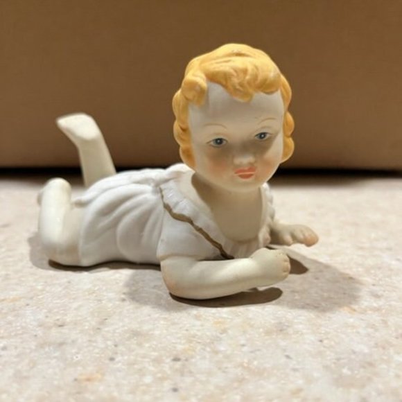 Piano baby bisque Porcelain Vintage - Picture 2 of 4